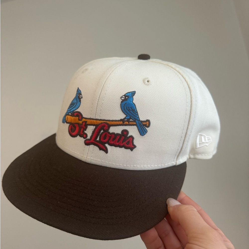 St. Louis Baseball Cardinals Hat, Cap with Blue Cardinals